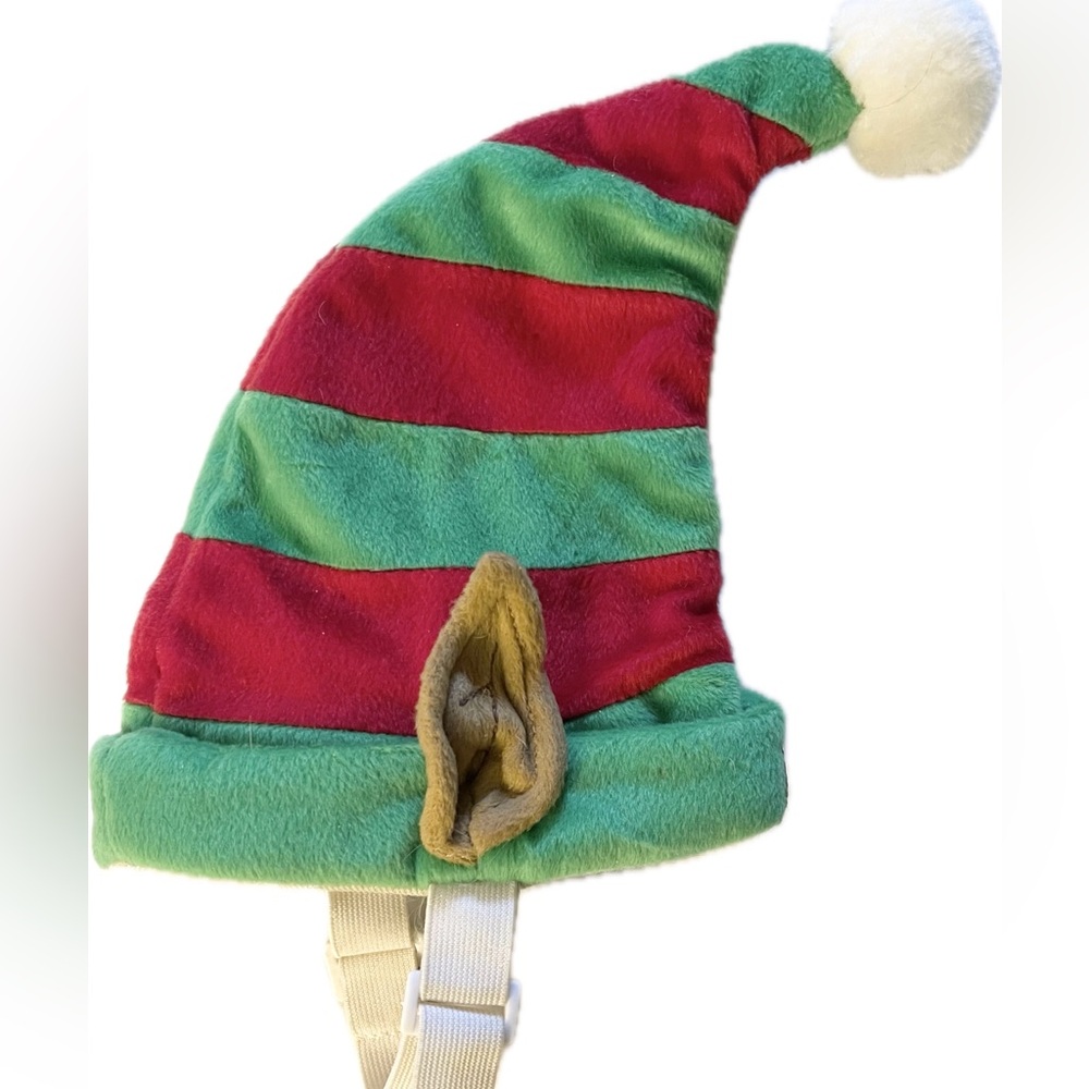 Plush Puppies Christmas Elf Hat